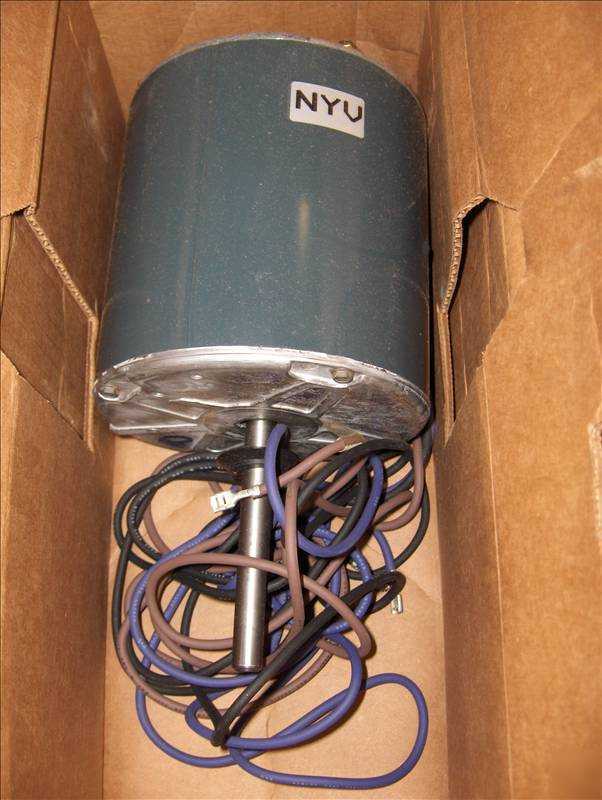 Ge regal-beloit permanent split capacitor motor 1/2 hp