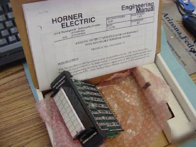 Horner electric model: HE610DAC161 analog output mod. <