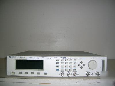 Hp 8110A pulse generator, 150MHZ timing.