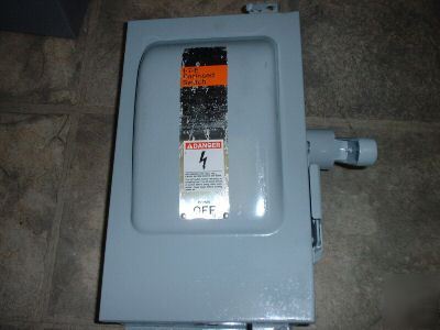 Ite safety switch disconnect F321H 30 amp 240 v
