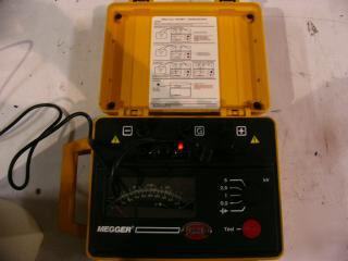 Megger BM11 biddle insulation resistance tester