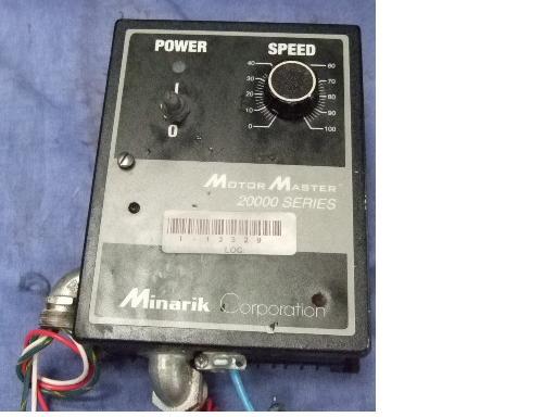 Minarik speed control 20000 series MM23401C
