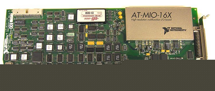 National instruments at-mio-16X multifunction i/o daq