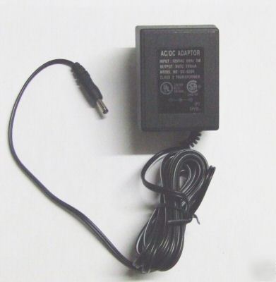 Power adapter dc 6V 200MA center positive excellent