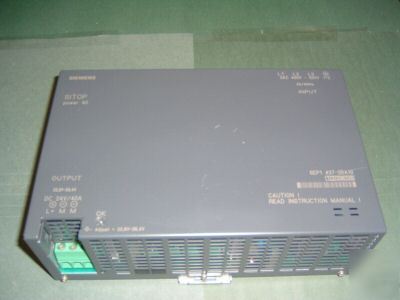 Siemens psu 6EP1437-2BA10 sitop power 40, 24V dc, 40A