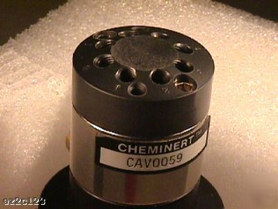 Vici valco a 45 9-96 air actuator & cheminert CAV0059 