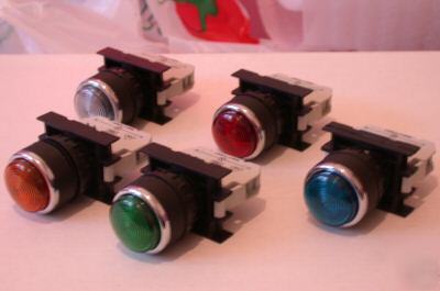 22MM signal lamps 220V ( choice of colours )