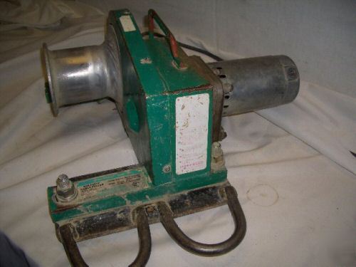 Greenlee electric cable puller