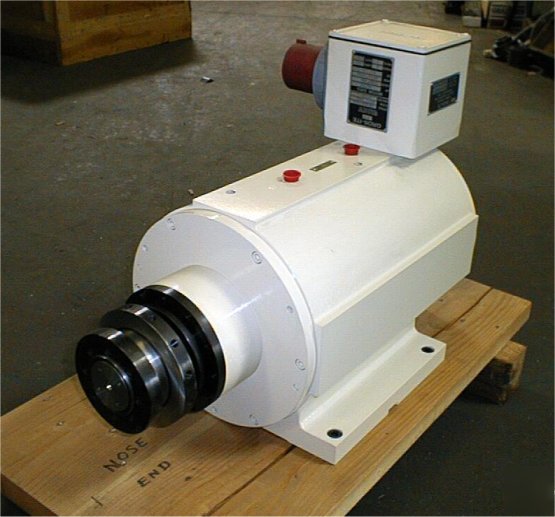 Gros-ite 25/50 hp, 3600/7200 rpm, h/d grinding spindle
