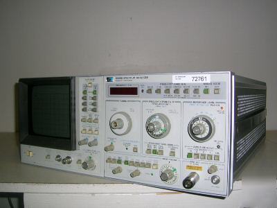 Hp 8569B spectrum analyzer, .01- 22GHZ