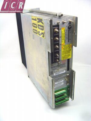 Indramat KDS1.1-100-300-W1 servo controller