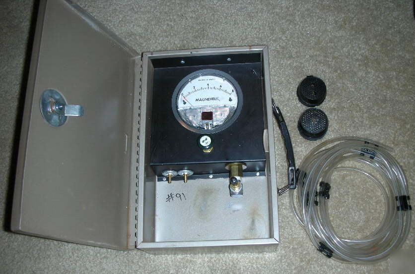 Magnehlic 2008 water pressure gauge & more