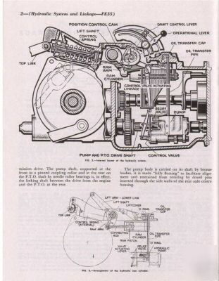 Massey ferguson TEA20 FE35 tractor workshop manual 