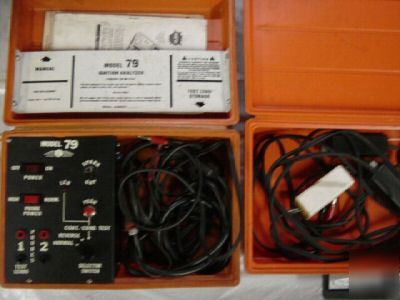 Merc tronic model 79 ignition analyzer w/extras coil