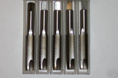 New 5-pack hss metric spiral point plug taps M5 x 0.8