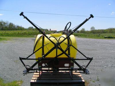 New demco field sprayer 150 gal 3 point 