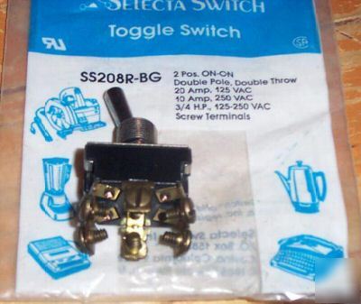 New selecta switch SS208R-bg 2 pos on-on * *