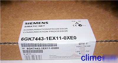 New siemens 6GK7-443-1EX11-0XE0 6GK74431EX110XE0 fs