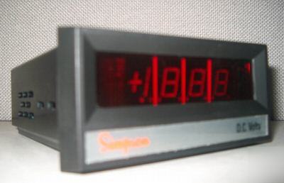 Simpson 3Â½ dc volts meter model 2866/24603 2866