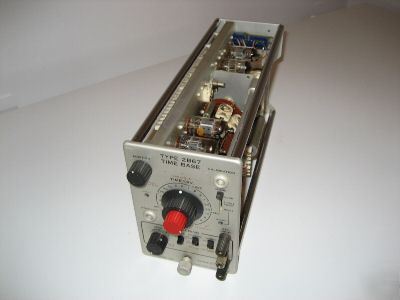 Tektronix 2B67 time base plugin 560 series