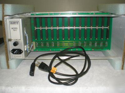 Telebyte modular card cage model 76C