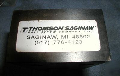 Thompson linear bearing saginaw 07824158 block