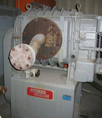 25 hp stokes high vacuum booster pump model 1024(8073)