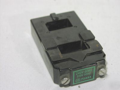 Allen bradley 72A83 coil 240VAC size 2 72-A83 lnc