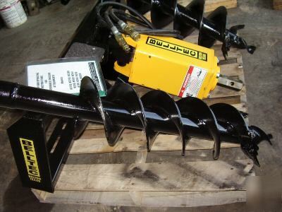 Belltec skid steer post hole digger