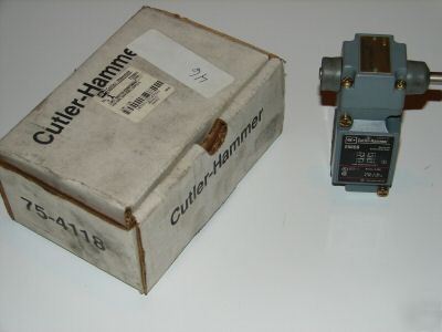 Cutler hammer E50SB limit switch side push