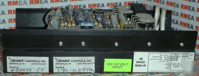 Dart controls HB4045-24V motor speed control vintage