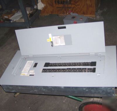 Ge 225 amp main breaker electrical panelboard 3PH 4 w 