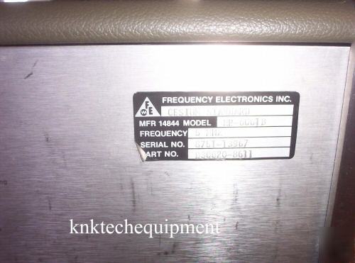 Hp 5061B cesium beam frequency standard option 004