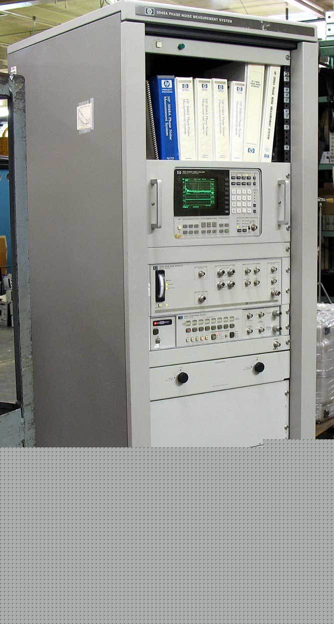 Hp/agilent 3048A phase noise measurement rack system
