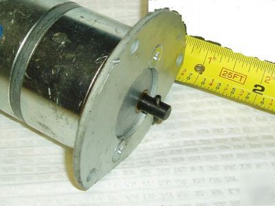 Inline 24 dc gearmotor motor 40 rpm gearbox low rpm