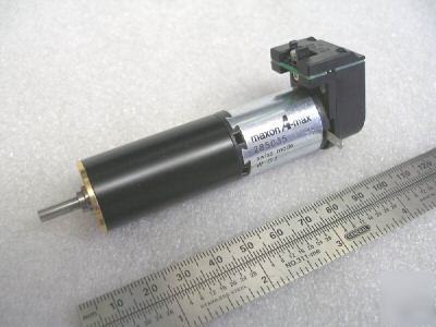 Maxon a-MAX24V dc gear motor + encoder