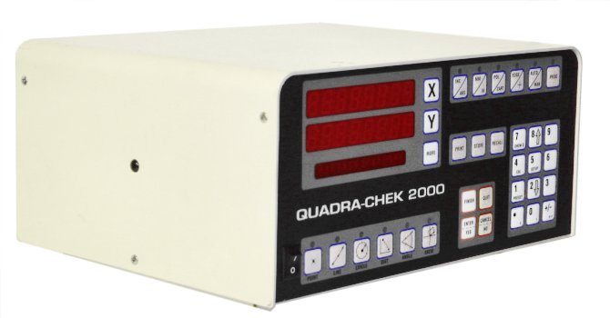 Metronics quadra-check 2000 dro, model 2210-nl