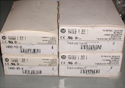 New ab allen bradley 1492-W3-w terminal blocks * *