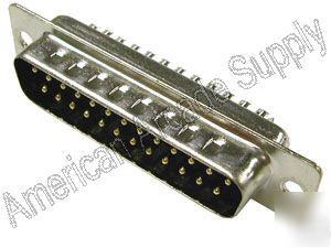 New db-25 male solder connector, arcade, 8LINER, d-sub