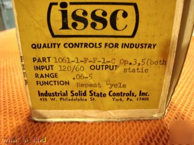 New issc 1061-1-f-f-1-c timer repeat cycle 10611FF1C