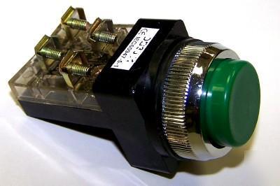New pushbutton green 30MM momentary extended 1NO 1NC