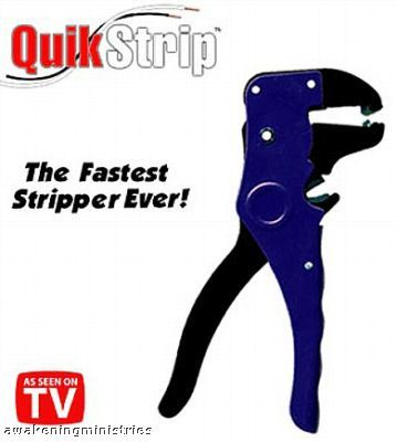 New quick strip automatic self adjusting wire stripper 