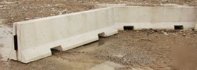 Parking lot dividers, traffic control, grain storage