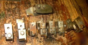 Vintage antique shaper head moulder cutter tool lot 