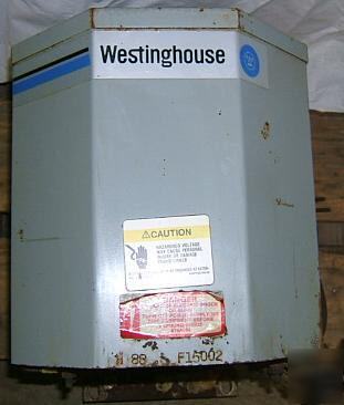 Westinghouse 15 kva transformer