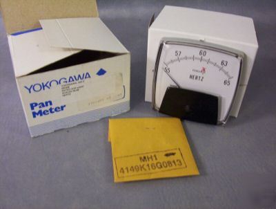 Yokogawa panel meter 250-3 RR309 55-65 hertz _______Z22