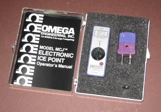 1 - omega thermocouple electronic ice point mcj