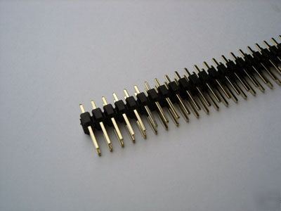 80 pin 2.54 mm double row 2 x 40 male pin header