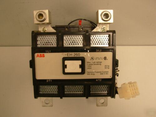 Abb industrial motor starter EH260C2P-yex 50HP 