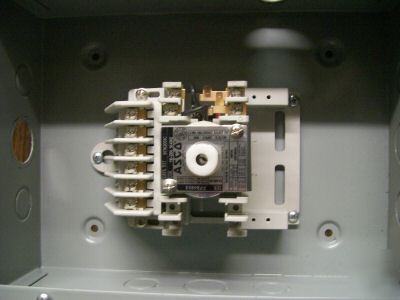 Asco 91762031C lighting contactor 6 pole 